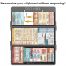 WhiteCoat Clipboard® Trifold - Silver Flight Medic Edition